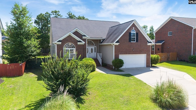 216 Founders Ridge Rd, Columbia, SC 29229 - traditional home with a garage, driveway, and brick siding