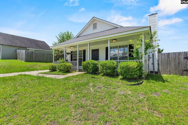 3 Fonthill Ct, Columbia, SC 29229 - view of front of property with covered porch and a chimney