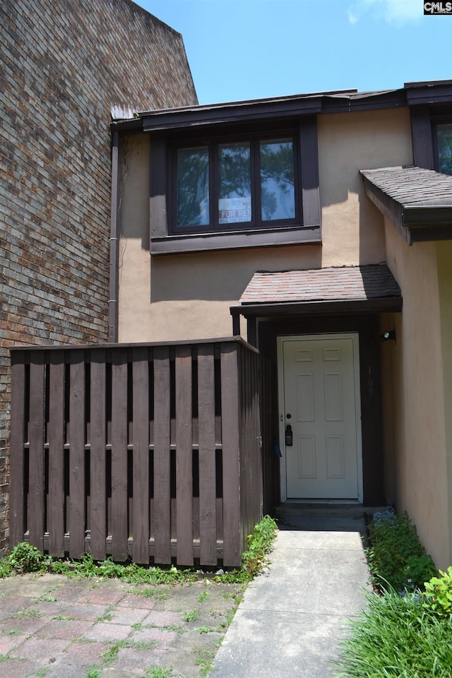 169 Lionsgate Rd, Columbia, SC 29223 - view of exterior entry with stucco siding