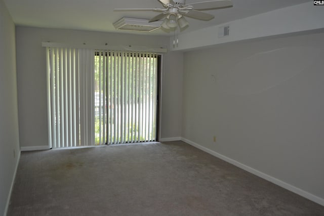 169 Lionsgate Rd, Columbia, SC 29223 - carpeted spare room with a ceiling fan and baseboards