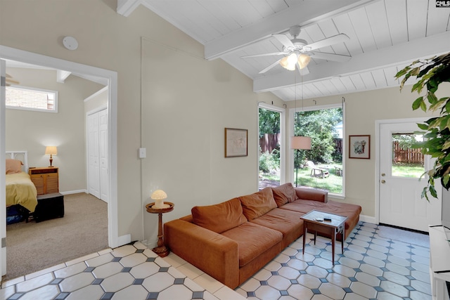 711 Sunset Dr, Columbia, SC 29203 - living room featuring light floors and a ceiling fan