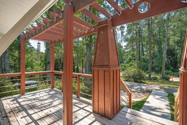 711 Sunset Dr, Columbia, SC 29203 - deck with a pergola