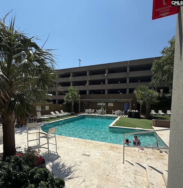 1520 Senate St Unit 197, Columbia, SC 29201 - community pool featuring a patio area