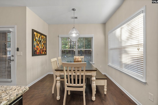6 Genessee Ct, Irmo, SC 29063 - dining space featuring dark wood-style floors