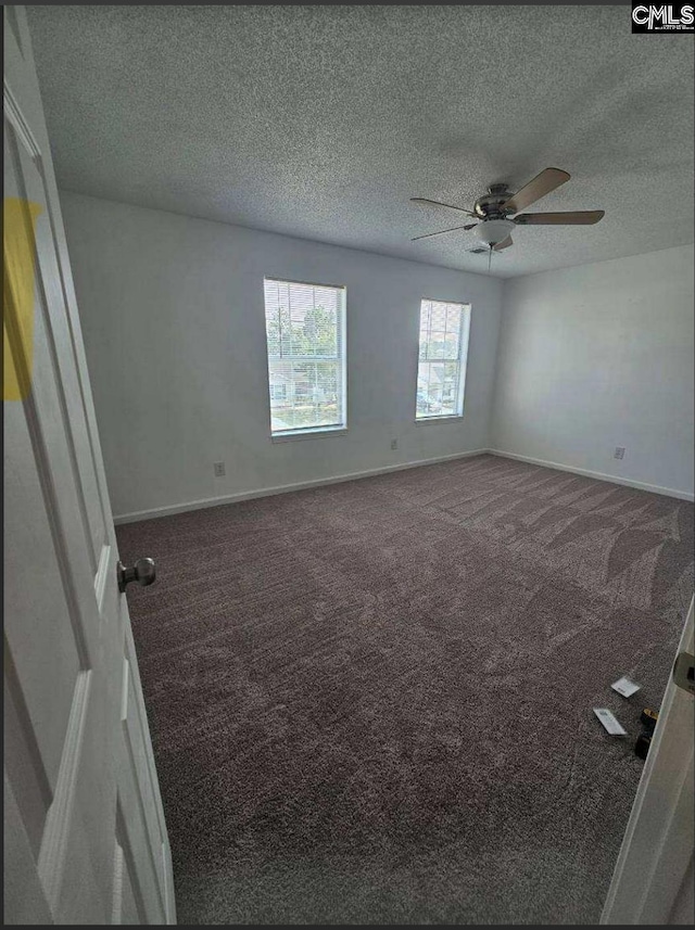 11 Long Glen Ct, Columbia, SC 29229 - carpeted empty room featuring ceiling fan and a textured ceiling