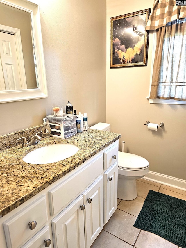 904 Sunnyhill Dr, Camden, SC 29020 - bathroom featuring tile patterned floors and vanity