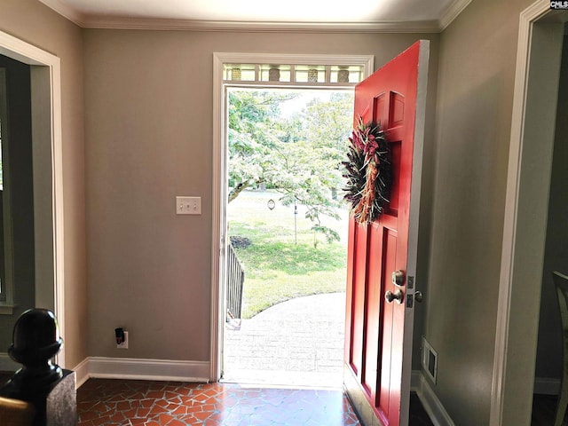 904 Sunnyhill Dr, Camden, SC 29020 - entrance foyer with crown molding