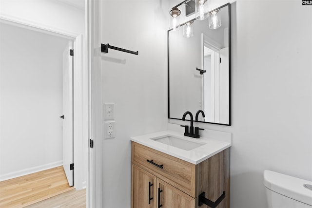 2109 Sheffield Ln, Cayce, SC 29033 - bathroom with vanity and wood finished floors