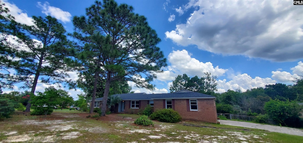 204 Calcutta Dr, West Columbia, SC 29172 - single story home with brick siding and driveway