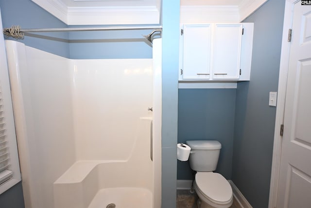 214 Mac St, Leesville, SC 29070 - bathroom with a shower and crown molding