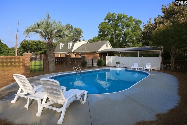 214 Mac St, Leesville, SC 29070 - view of swimming pool with mail area