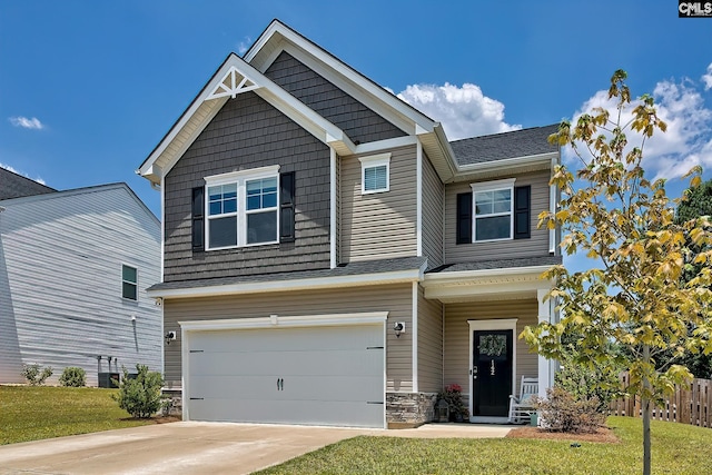 142 Summer Orchard Dr, Lexington, SC 29072 - craftsman inspired home with an attached garage and concrete driveway