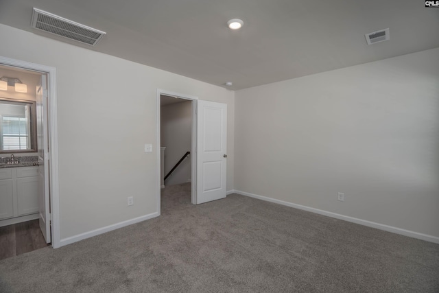 739 Wild Duck Ln, Columbia, SC 29203 - unfurnished bedroom with carpet flooring and connected bathroom