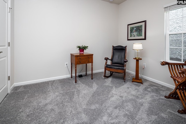 186 Backspin Dr, Elgin, SC 29045 - sitting room featuring carpet and baseboards