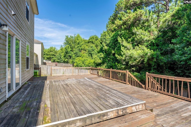 339 Cornflower Dr, Columbia, SC 29229 - view of wooden terrace