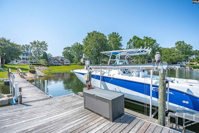 226 Forty Love Pt, Chapin, SC 29036 - dock area featuring a water view