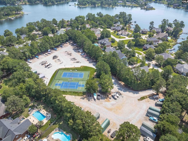 226 Forty Love Pt, Chapin, SC 29036 - aerial view of a nearby body of water and a pool
