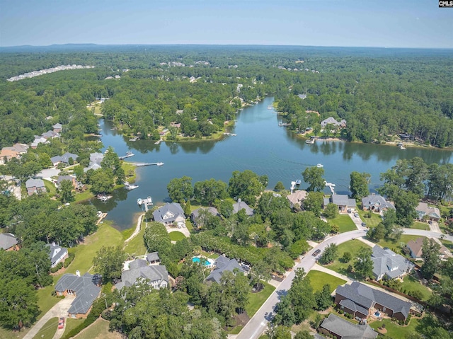 226 Forty Love Pt, Chapin, SC 29036 - aerial view of property and surrounding area with a forest and nearby suburban area