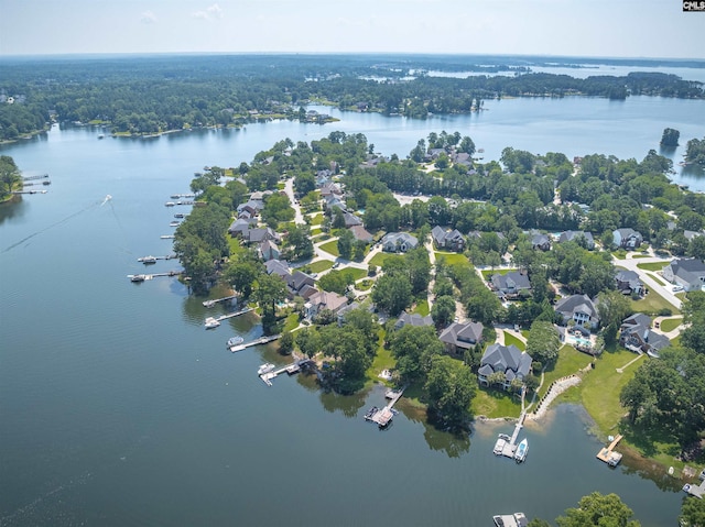226 Forty Love Pt, Chapin, SC 29036 - aerial view of property and surrounding area featuring a large body of water