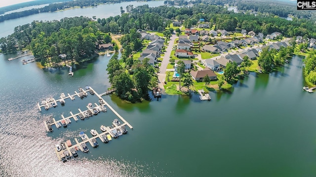 122 Azur Ave, Chapin, SC 29036 - aerial view of residential area featuring a nearby body of water