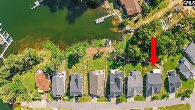 122 Azur Ave, Chapin, SC 29036 - aerial overview of property's location featuring a nearby body of water and nearby suburban area