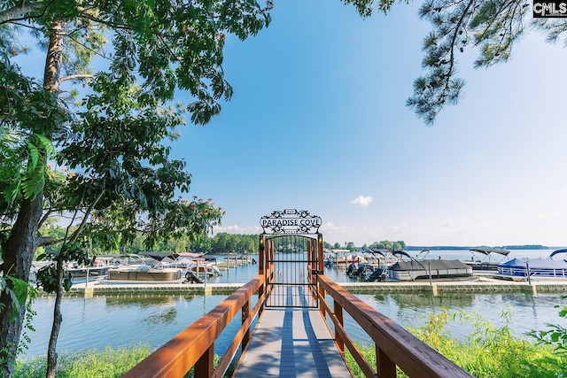 122 Azur Ave, Chapin, SC 29036 - dock with a water view
