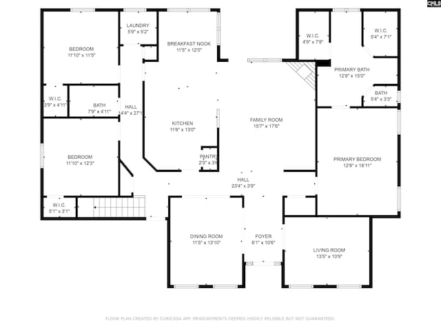 100 Ridge Top Rd, Lexington, SC 29072 - view of floor plan / room layout