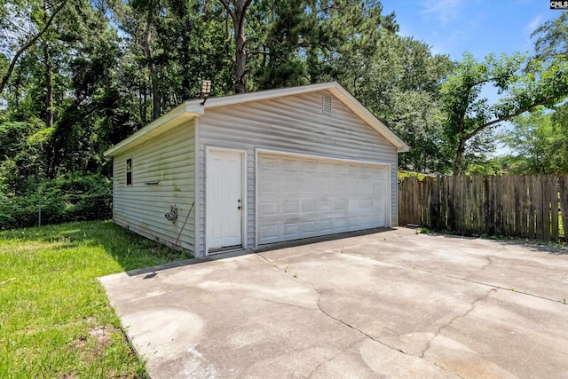 231 Horseshoe Cir, Columbia, SC 29223 - view of detached garage
