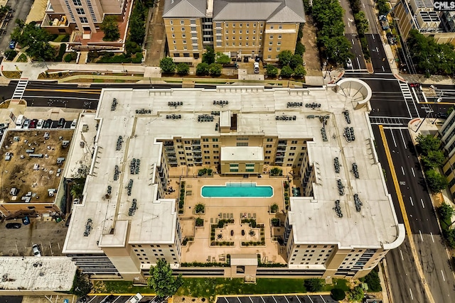 601 Main St Unit 518, Columbia, SC 29201 - drone / aerial view of a pool