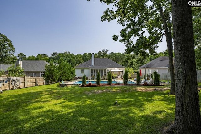 614 Beech Branch Dr, Irmo, SC 29063 - view of fenced backyard