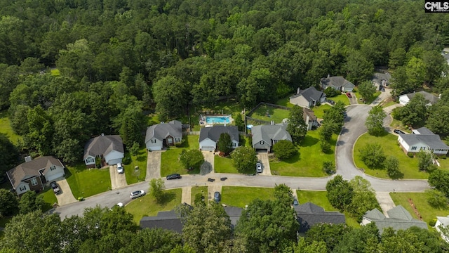 614 Beech Branch Dr, Irmo, SC 29063 - aerial view of property's location featuring nearby suburban area