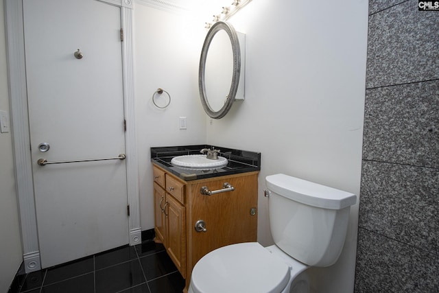 619 King St Unit 801, Columbia, SC 29205 - bathroom with vanity and tile patterned flooring