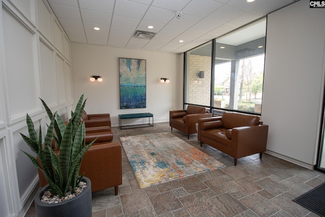 619 King St Unit 801, Columbia, SC 29205 - common area featuring recessed lighting