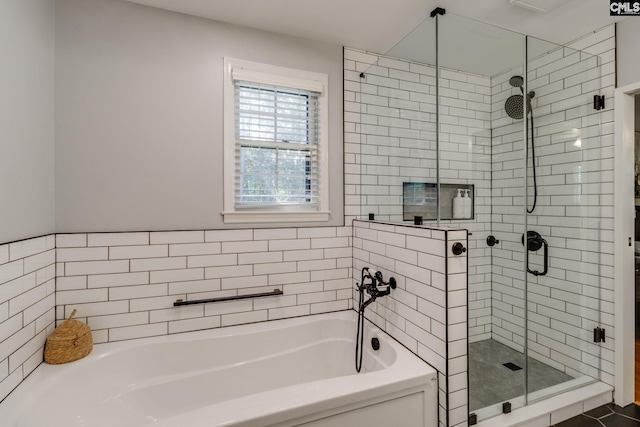 9628 Highgate Rd, Columbia, SC 29223 - full bath featuring a stall shower and a garden tub