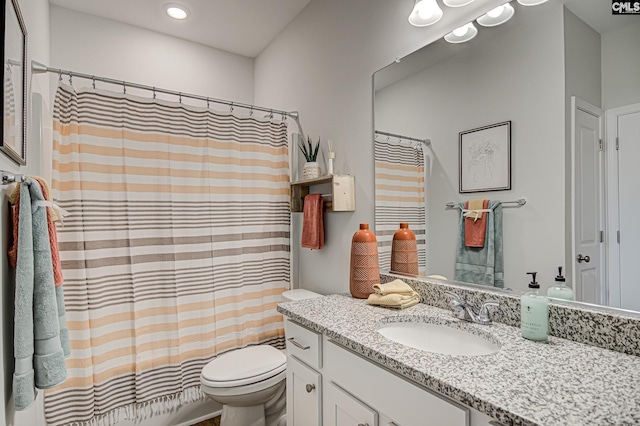 2095 County Line Trl, Elgin, SC 29045 - full bath featuring vanity and a shower with shower curtain
