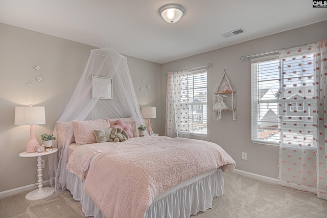 2095 County Line Trl, Elgin, SC 29045 - bedroom with baseboards and light colored carpet