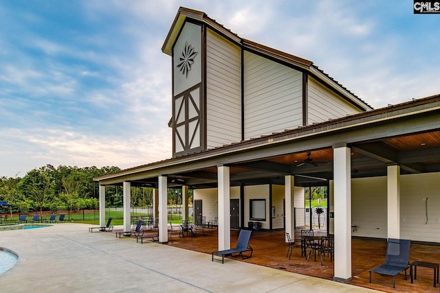 2095 County Line Trl, Elgin, SC 29045 - surrounding community featuring a patio and a pool