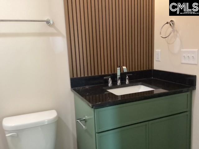 610 C Ave, West Columbia, SC 29169 - bathroom with vanity and toilet