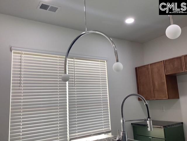 610 C Ave, West Columbia, SC 29169 - kitchen view of recessed lighting and dark countertops
