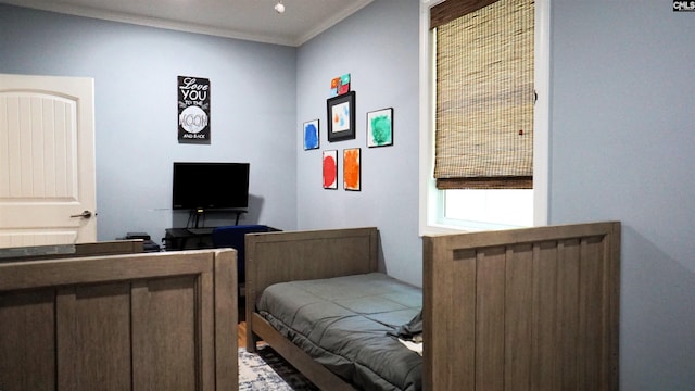 2367 Mount Pilgrim Church Rd, Prosperity, SC 29127 - bedroom featuring crown molding