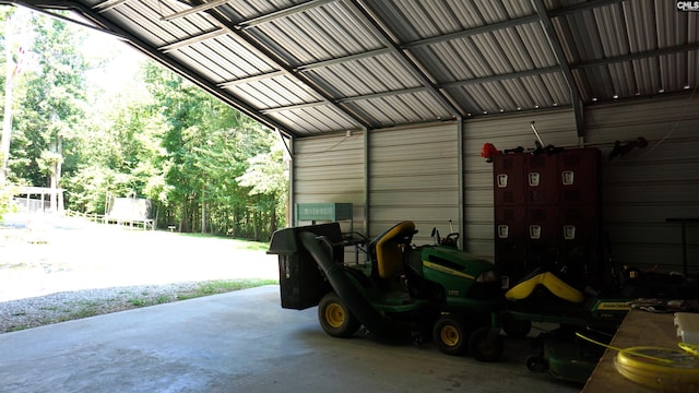 2367 Mount Pilgrim Church Rd, Prosperity, SC 29127 - view of garage