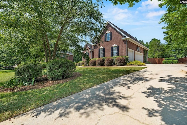 132 Alston Cir, Lexington, SC 29072 - traditional-style house featuring brick siding, concrete driveway, and a garage