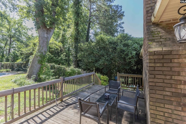131 Firebranch St, Columbia, SC 29212 - view of wooden deck