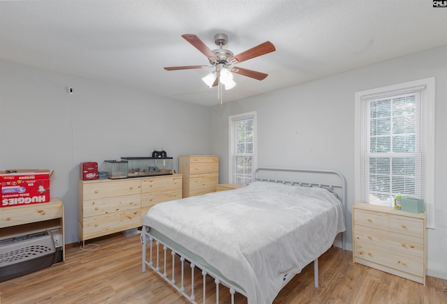 131 Firebranch St, Columbia, SC 29212 - bedroom featuring light wood finished floors and ceiling fan