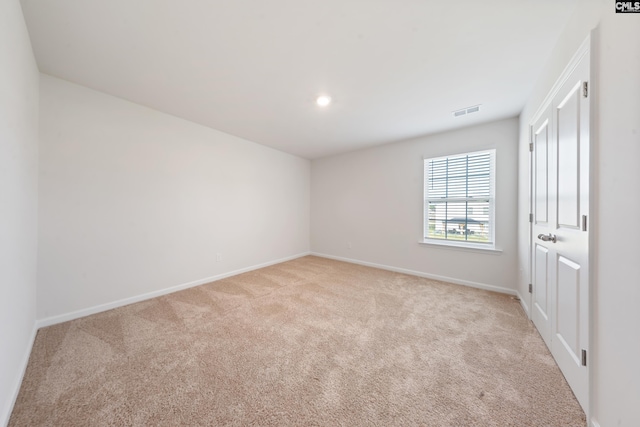 2416 Newberry Landing Cir, Newberry, SC 29108 - unfurnished room featuring light carpet and recessed lighting