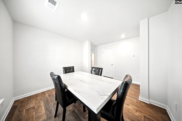 2416 Newberry Landing Cir, Newberry, SC 29108 - dining space with dark wood-style floors and recessed lighting
