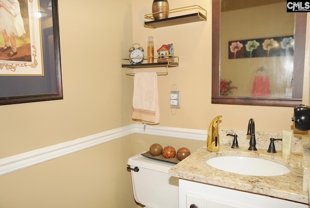 5 Eastpine Ct, Columbia, SC 29212 - bathroom with vanity and toilet