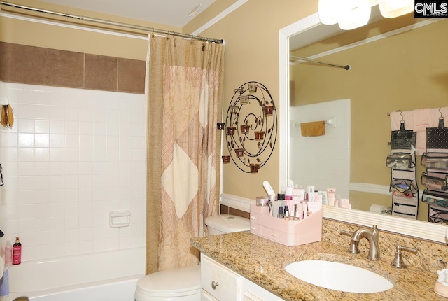 5 Eastpine Ct, Columbia, SC 29212 - full bath with vanity and shower / bath combo with shower curtain