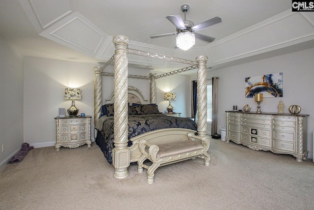 576 Maple Valley Loop, Blythewood, SC 29016 - bedroom featuring carpet and a ceiling fan