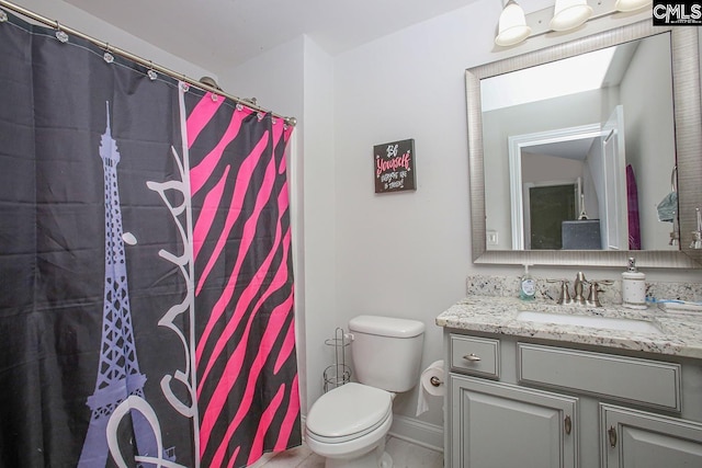 576 Maple Valley Loop, Blythewood, SC 29016 - bathroom featuring vanity and a shower with curtain